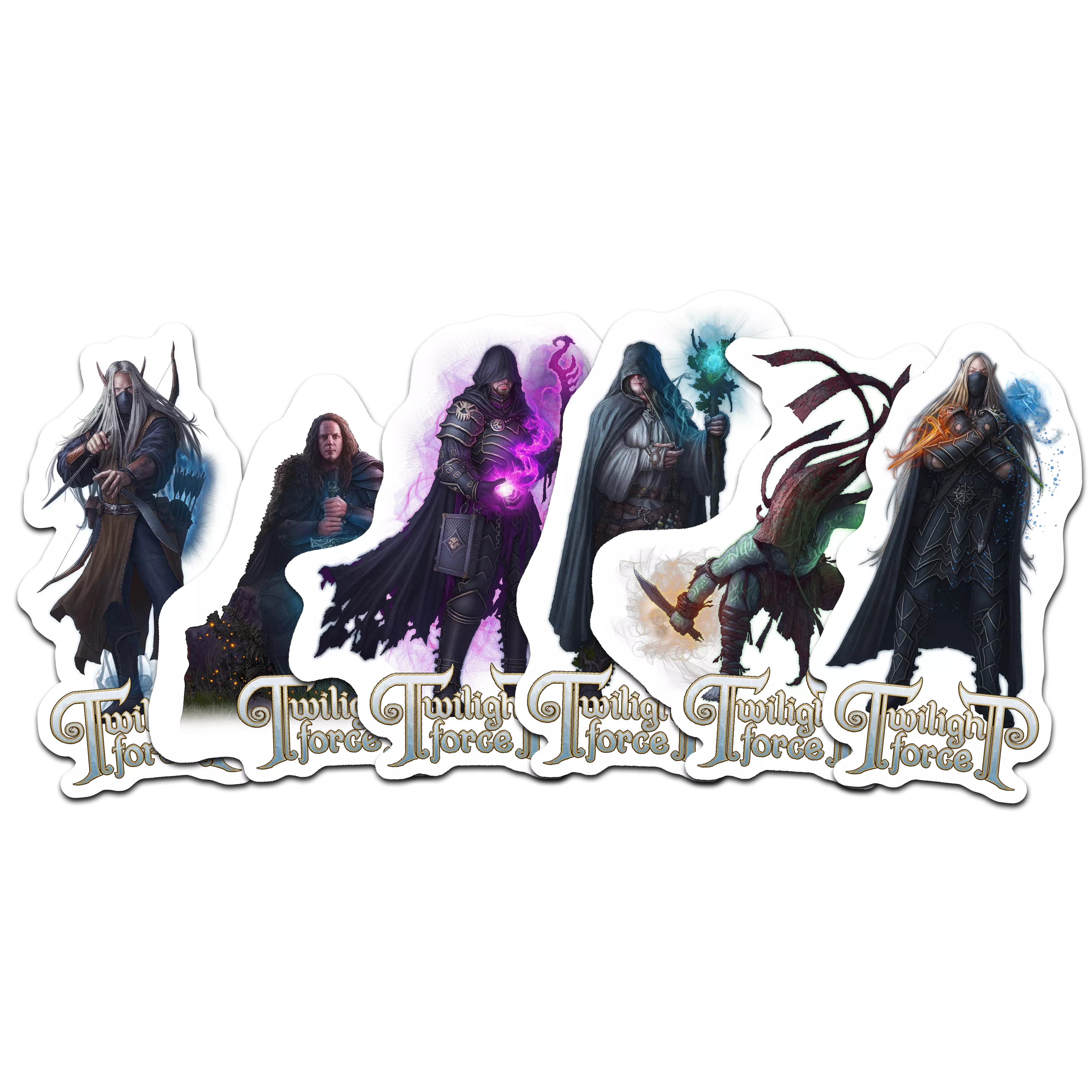 TWILIGHT FORCE - Character Stickers [STICKERSET]